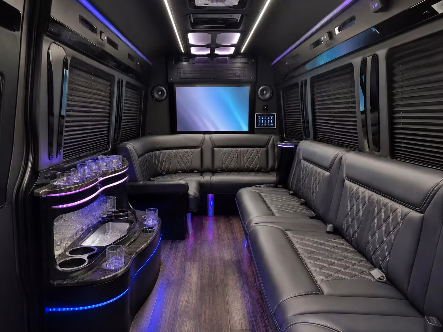 bus rental options for topeka trips