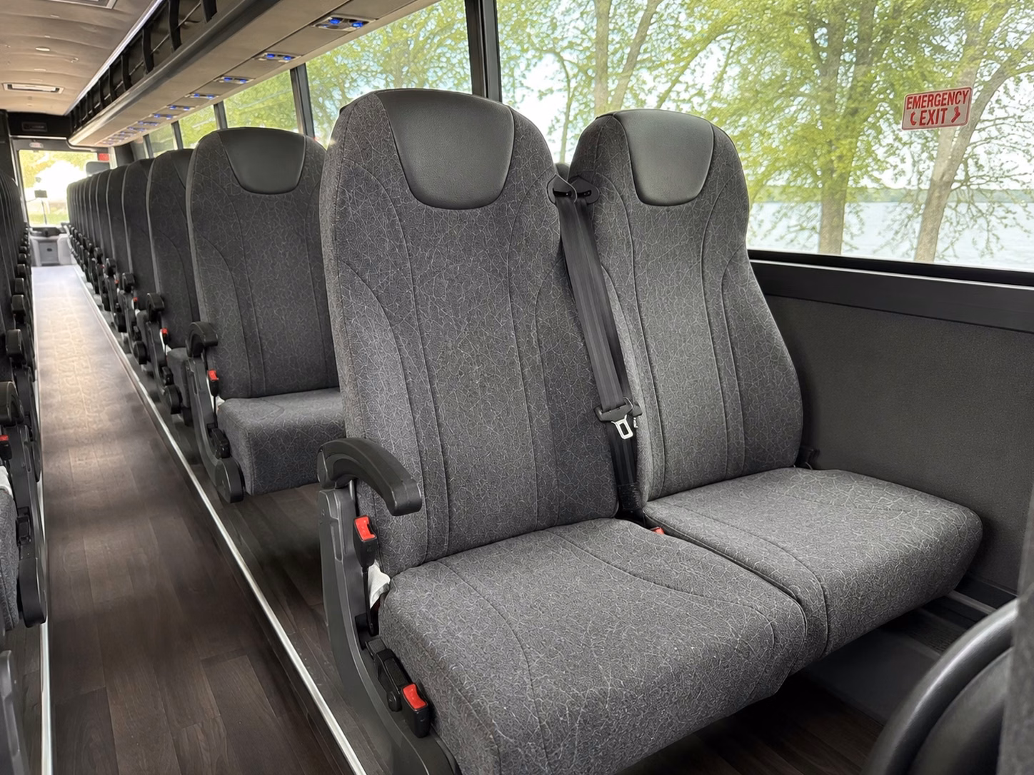 how bus type and size change charter bus prices in topeka kansas