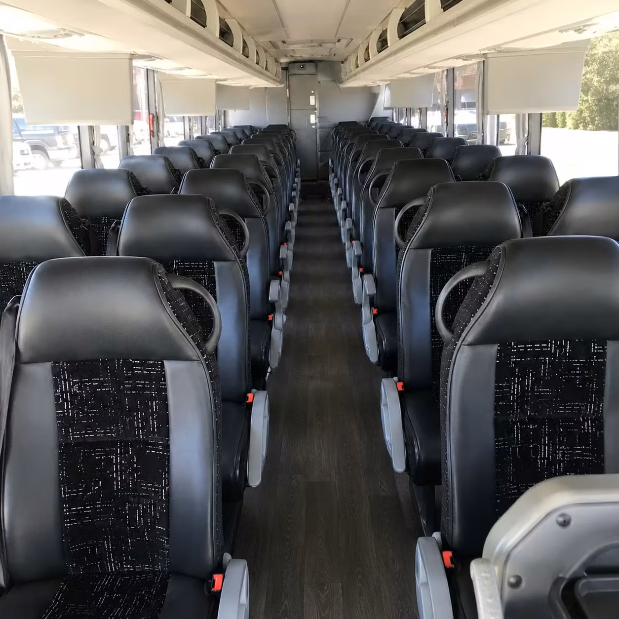 long distance charter bus rentals for kansas government and military groups