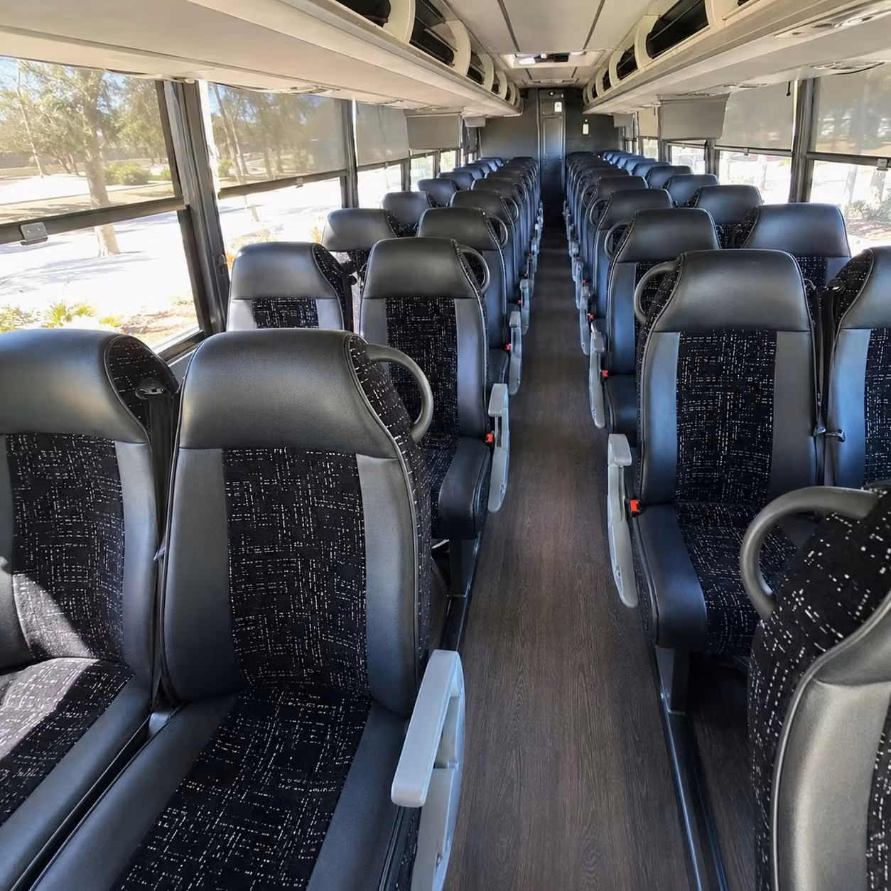 sports team fan charter bus rentals in topeka