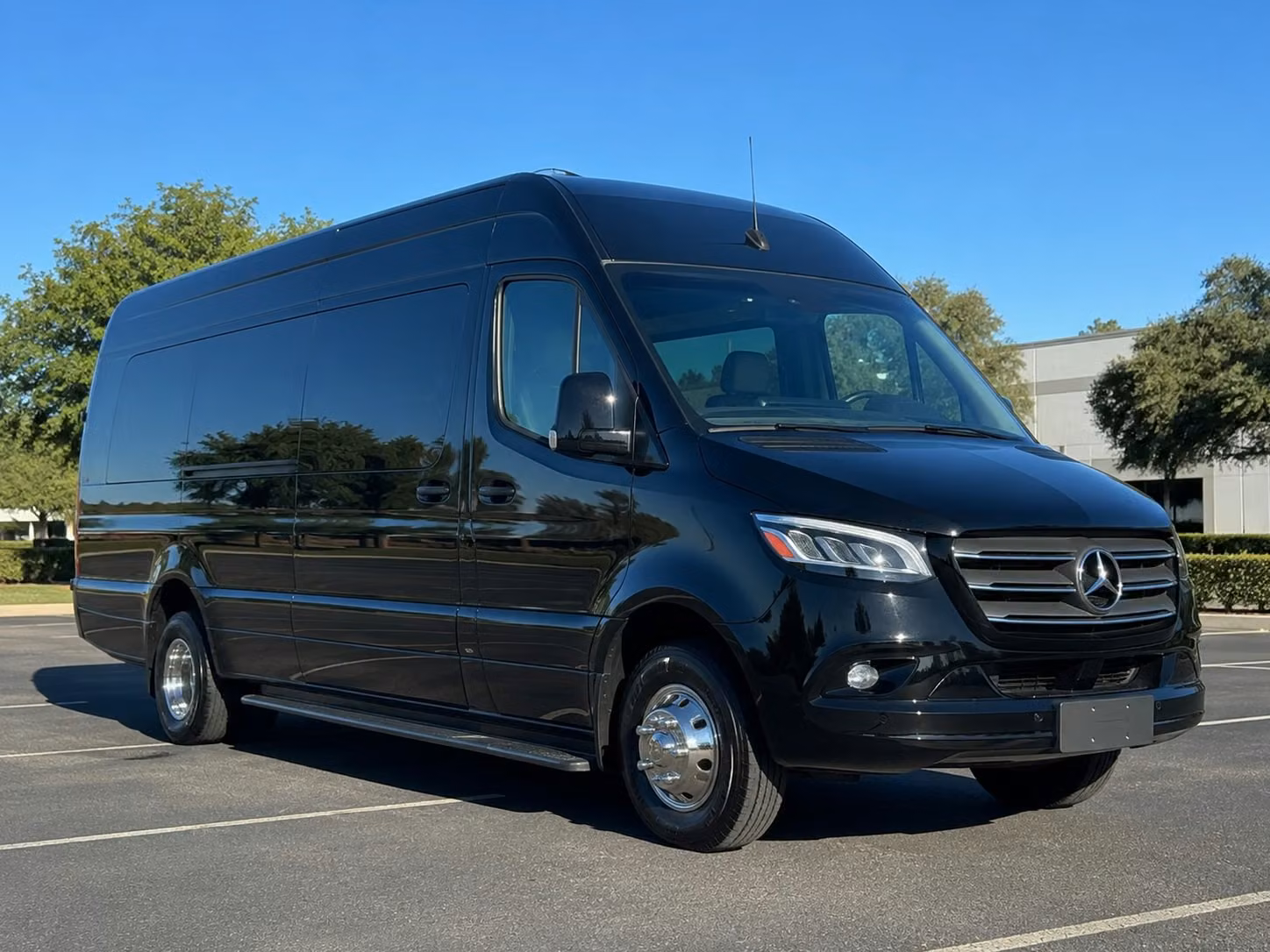 sprinter van with driver